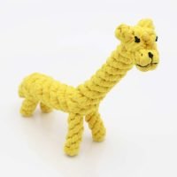 Koiran lelut - Köysilelu kirahvi