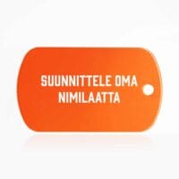 Suunnittele oma nimilaatta - tuntolevy - kupari